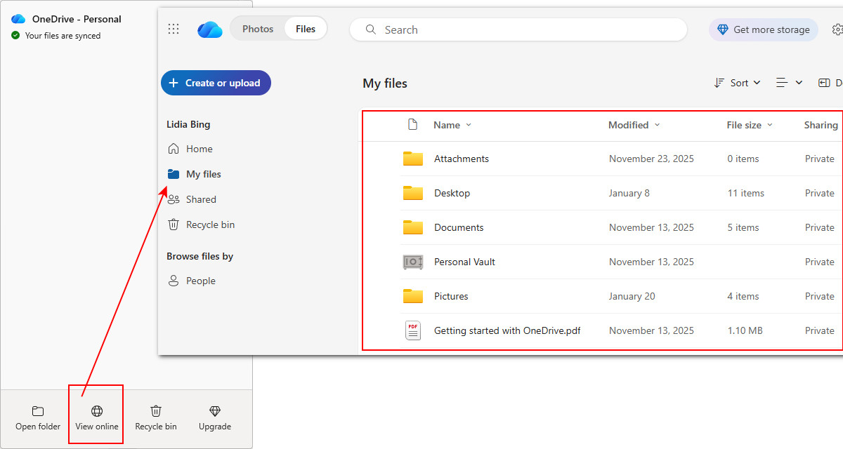 Restore Files after a Quick Format via OneDrive