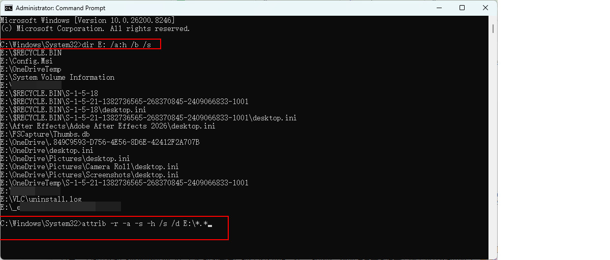 How to Recover a Quick Format Drive via CMD