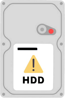 Disconnect HDD from Power for Physical Damage