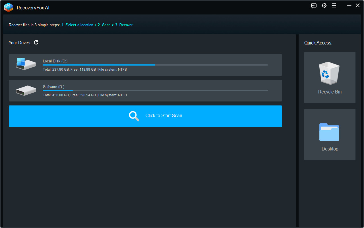 Launch RecoveryFox AI