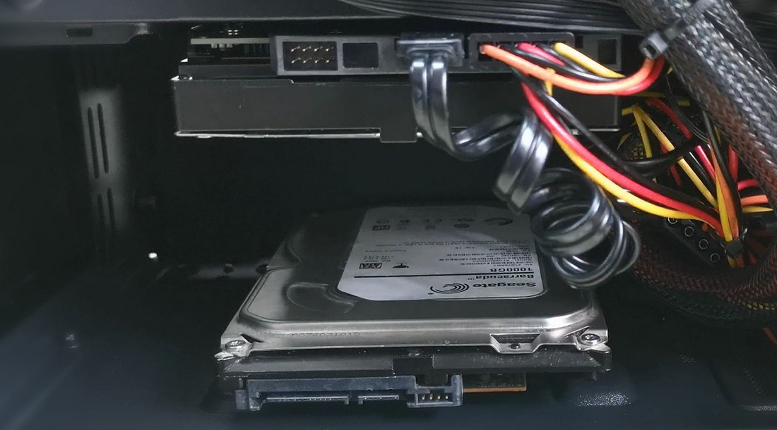 Install the Old Drive Internally